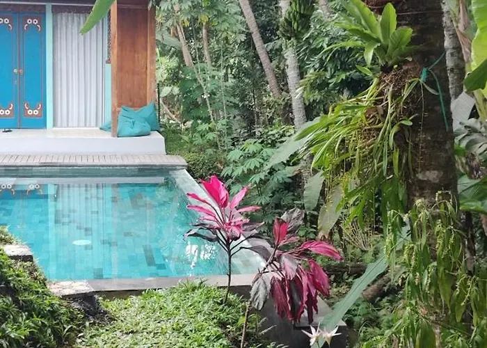 ロッジ Rumah Guci ウブド